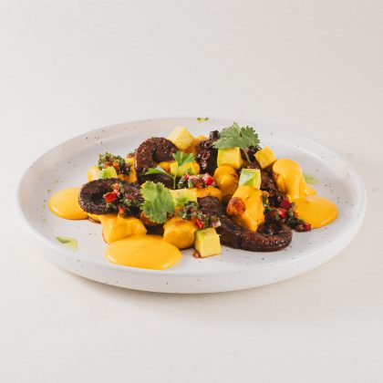 PULPO AL GRILL HUANCAINO