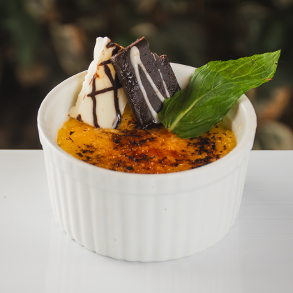 Rojo-CREME BRULÉE DE MARACUYÁ