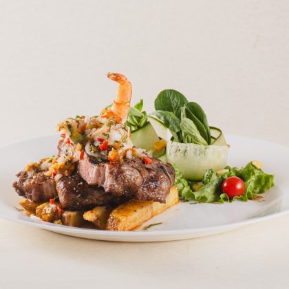 TEXAS STEAK & SHRIMP